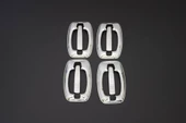 OMSA Citroen Jumper Krom Kapı Kolu 4 Kapı Set Abs 2006-2024 Arası thumbnail 2