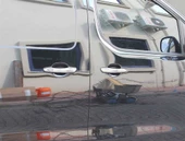 OMSA Opel Combo E Krom Kapı Kolu 4 Kapı 8 Parça Çift Delik 2019 ve Sonrası thumbnail 1