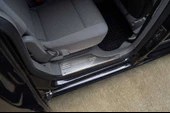 OMSA VW Caddy Minivan Krom İç Kapı Eşiği 4 Parça 2015-2019 Arası thumbnail 4