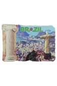 Brezilya Temalı Sütun Magnet thumbnail 3