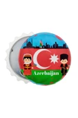 Azerbaycan Temalı Magnet Kapak Açacak thumbnail 6