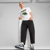 Puma Graphics Tee Beyaz Erkek Tişört - 683209 02 thumbnail 3