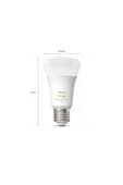 Philips   HueWA 8-75W Beyaz Ambiyans Akıllı Başlangıç Seti 3'lü Akıllı Buttonlu E27 thumbnail 3