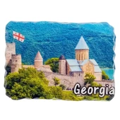 Gürcistan Temalı Kırık Magnet thumbnail 1