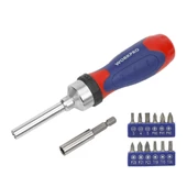 WORKPRO WP200524 14 Parça Profesyonel CR-V Cırcırlı Bits Tornavida Seti thumbnail 1