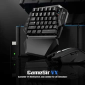Gamesir VX PS4 - Xbox One - Switch - Switch Lite - PC Uyumlu Siyah Klavye ve Mouse Seti thumbnail 4