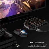 Gamesir VX PS4 - Xbox One - Switch - Switch Lite - PC Uyumlu Siyah Klavye ve Mouse Seti thumbnail 2