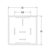 Sanel Röle Cam Rezistans 12 Volt SRT945 thumbnail 3