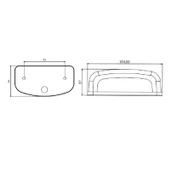 Universal Microstra PS2 Plakalık Lamba Mavi 710409 thumbnail 2