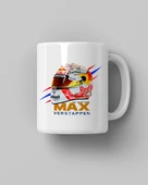 F1 Max Verstappen Kask Kupa Bardak thumbnail 1