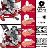 Einhell TC-MS 2513 L Gönye Testere thumbnail 6