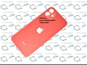 İphone 12 Arka Pil Batarya Kapağı (CAM) Kırmızı thumbnail 1