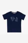 User Lacivert Pamuklu Erkek Tshirt thumbnail 1