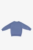 Atter Koloni Mavi Pamuklu Çocuk Sweatshirt thumbnail 2