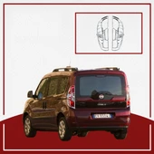 UNC Fiat Doblo Stop Çerçevesi 2015- ABS Krom thumbnail 2