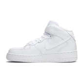 Nike Air Force 1 Mid 07 Leather Triple White thumbnail 3