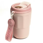 Daima EasyGo Bardak Termos Pembe 380 ml thumbnail 2