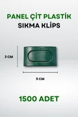 Panel Çit Plastik Sıkma Klips (1500 Adet) thumbnail 2