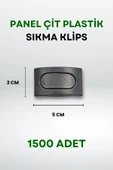 Panel Çit Plastik Sıkma Klips (1500 Adet) thumbnail 3