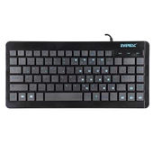 Everest KB-410 Siyah USB Q Mini Klavye thumbnail 2