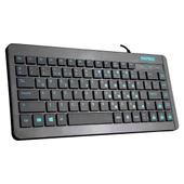 Everest KB-410 Siyah USB Q Mini Klavye thumbnail 1