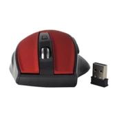 Havit MS73GT Kırmızı Kablosuz Mouse 1600 Dpi thumbnail 2