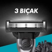 Gillette Mach3 Charcoal Tıraş Bıçağı 2li Yedek thumbnail 4