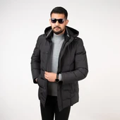 MONTESORİ KAPŞONLU ERKEK ŞİŞME MONT thumbnail 7