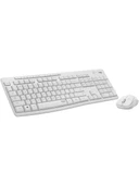 Logitech MK295 Kablosuz Sessiz Klavye Mouse Set 920-010089 Beyaz thumbnail 1