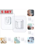 Geçmeli Klips Eşya Sabitleme Askısı 5 Set thumbnail 1