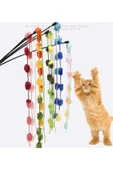 50 cm Çıngıraklı Kedi Oyun Oltası thumbnail 1