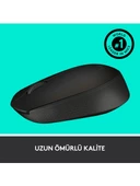 Logitech M171 USB Alıcılı Kablosuz Kompakt Mouse - Siyah thumbnail 5