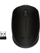 Logitech M171 USB Alıcılı Kablosuz Kompakt Mouse - Siyah thumbnail 1