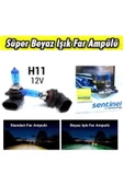 Sentinel H11 Beyaz Işık Ampul 12v 5000k thumbnail 2