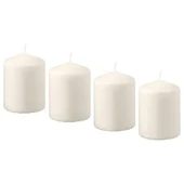 IKEA Hemsjö Blok Mum 4'lü Naturel thumbnail 1