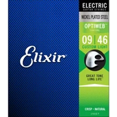 Elixir 19027 Optiweb Custom Light Elektro Gitar Teli (9-46) thumbnail 1