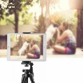 M-05 Tripod Başlığı Telefon Tablet Tutucu thumbnail 5