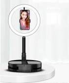 26 Cm Foldable Işıklı Telefon Tutucu Ring Light thumbnail 2