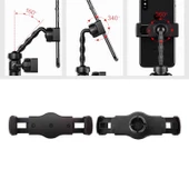 Dual Small Light Işıklı Telefon Tutucu 9cm Ring Light thumbnail 5