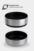 Stevig 4 Multi-Cup Çelik Termos 1,9 LT. Black ST-212 thumbnail 5