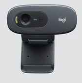 LOGITECH C270 HD 720P MIKROFONLU WEBCAM SİYAH 960-001063 thumbnail 1