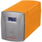 MAKELSAN LION 1200VA 1F/1F (2X7AH) 5/10DK LINE INTERAKTIF UPS thumbnail 2