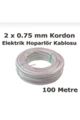 BEYAZ KARS 2x0,75 Mm Kordon Kablo Cca 100 Mt thumbnail 1