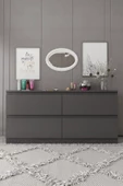 Givayo Mobilya SONYA KONSOL ANTRASİT 150 CM thumbnail 2