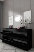 Givayo Mobilya SONYA KONSOL SİYAH 150 CM thumbnail 3