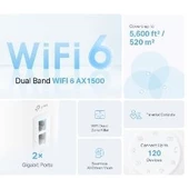 TP-LINK DECO-X10-1P AX1500 MESH ROUTER thumbnail 2
