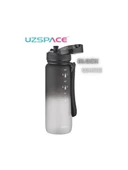 Uzspace Matara Tritan 800 Ml 3053-6 Black White thumbnail 1