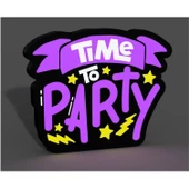 Time To Party Led Işık Kutusu thumbnail 2