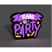 Time To Party Led Işık Kutusu thumbnail 3