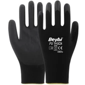 Beybi TOUCH PU Poliüretan Kaplı Polyester Eldiven NO:8 (1 ÇİFT) thumbnail 1
